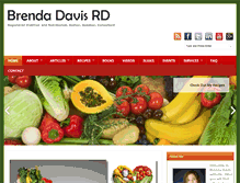 Tablet Screenshot of brendadavisrd.com